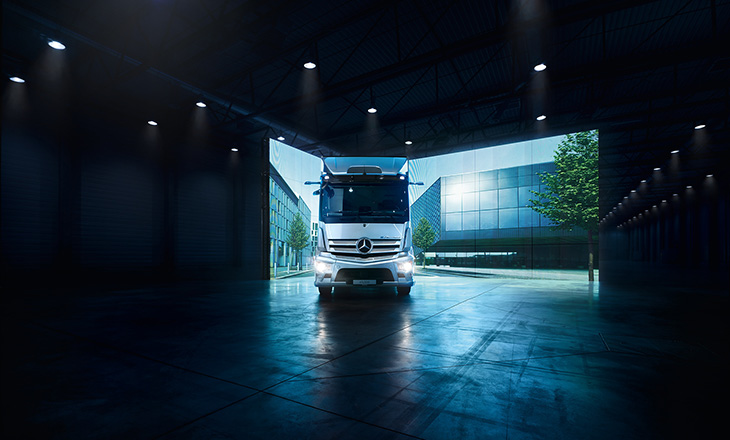 مرسيدس بنز تعتزم طرح شاحنات eActros الكهربائية للمرة الأولى في المملكة